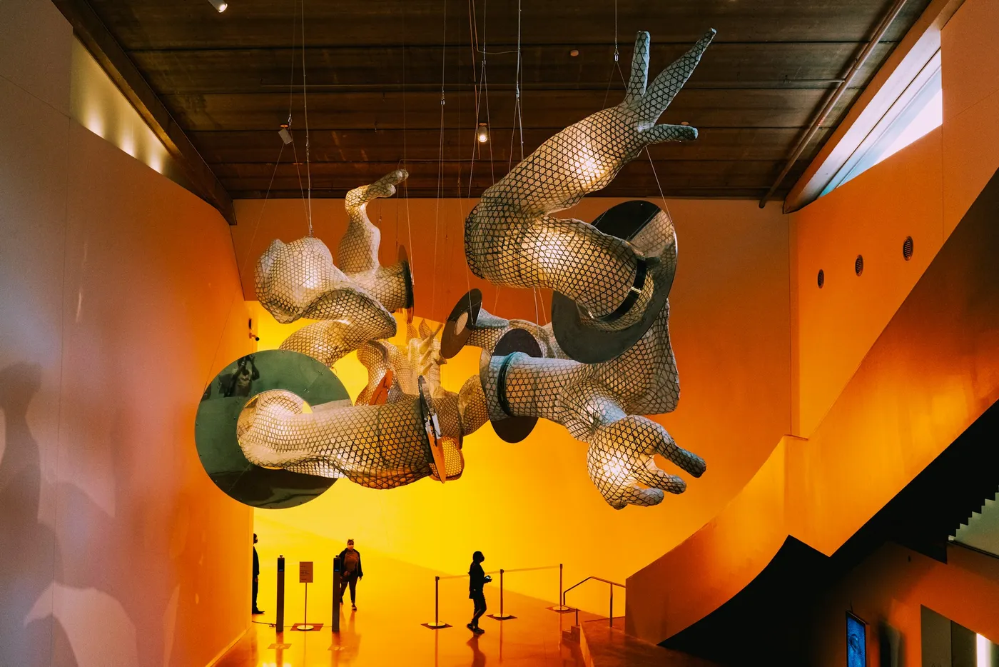 James Parks Installation Spatial Dialogues bei Domus Picturae